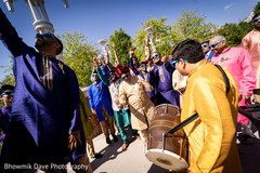Indian groom during the Baraat celebrations. Indian groom during the Baraat celebrations.