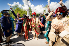 Indian groom during the Baraat celebrations. Indian groom during the Baraat celebrations.