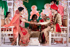 Maharani and Raja during the ceremony ritual. Maharani and Raja during the ceremony ritual.