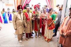 Enchanting Indian groom with his family Enchanting Indian groom with his family