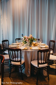 Indian wedding table setup. Indian wedding table setup.