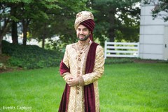 Indian groom waiting for his bride capture. Indian groom waiting for his bride capture.