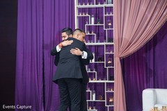 Indian groomsmen congratulating groom. Indian groomsmen congratulating groom.