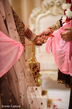 Indian couple during tying the knot ritual. Indian couple during tying the knot ritual.