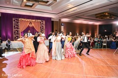 Indian wedding reception dance. Indian wedding reception dance.