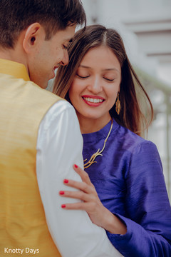 Indian bride and groom tender moment Indian bride and groom tender moment