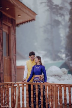Indian bride and groom on traditional Indian outfits. Indian bride and groom on traditional Indian outfits.