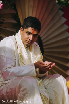 Indian groom ready for the ceremony Indian groom ready for the ceremony