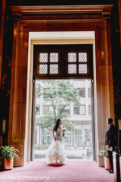 Maharani walking in to her wedding ceremony Maharani walking in to her wedding ceremony