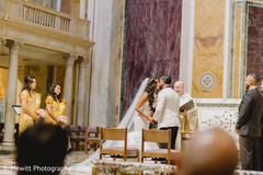 Indian couple kissing at wedding ceremony. Indian couple kissing at wedding ceremony.