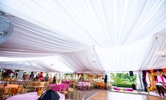 Indian wedding draping for venue Sealing . Indian wedding draping for venue Sealing .
