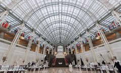 Outstanding Indian wedding reception venue decoration. Outstanding Indian wedding reception venue decoration.