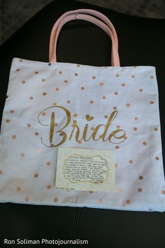 A bag for the presents of the Indian bride A bag for the presents of the Indian bride