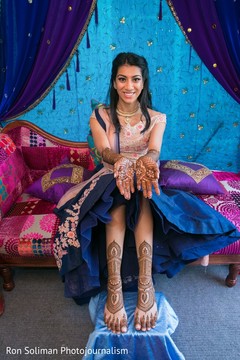Maharani showing off her Mehndi Maharani showing off her Mehndi