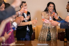 Indian couple having a toast capture. Indian couple having a toast capture.