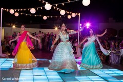 Indian bride dance at sangeet. Indian bride dance at sangeet.