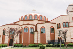 A take on the outside of the church A take on the outside of the church