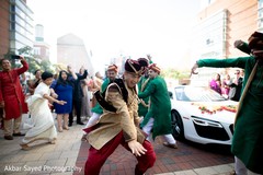 Upbeat indian groom's baraat procession. Upbeat indian groom's baraat procession.