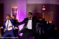 Indian groomsmen dancing at reception choreography. Indian groomsmen dancing at reception choreography.