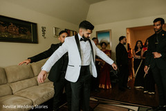 Indian groom getting ready. Indian groom getting ready.