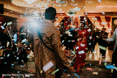 Indian bride in front of dhol player. Indian bride in front of dhol player.