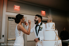 Indian couple sharing cake moment. Indian couple sharing cake moment.