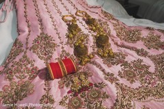 The lengha and jewelry to be worn by Maharani The lengha and jewelry to be worn by Maharani
