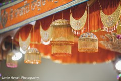 A close up to the decorations in the wedding hall A close up to the decorations in the wedding hall