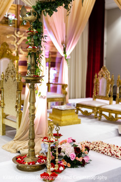Flower petal decoration. Flower petal decoration.