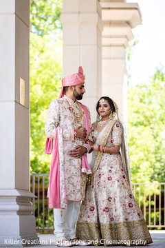 Maharani and Raja posing for picture. Maharani and Raja posing for picture.