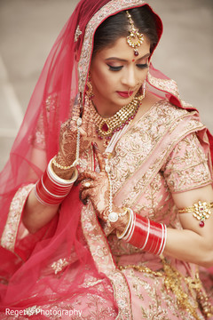 Maharani during photo session showing her wedding attire. Maharani during photo session showing her wedding attire.
