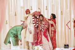 Maharani and Raja during hindu wedding ritual. Maharani and Raja during hindu wedding ritual.