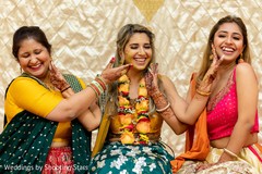Maharani and her Indian relatives playing during the celebrations Maharani and her Indian relatives playing during the celebrations