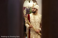 Indian groom ready for the ceremony Indian groom ready for the ceremony
