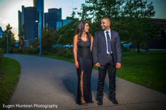 Indian newlywed couple walking hand in hand Indian newlywed couple walking hand in hand