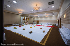 Indian sikh wedding ceremony venue decoration. Indian sikh wedding ceremony venue decoration.