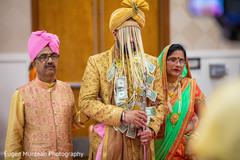 Indian groom making his big entrance to ceremony. Indian groom making his big entrance to ceremony.
