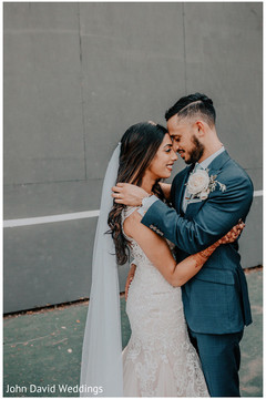 Indian bride on white dress with groom. Indian bride on white dress with groom.