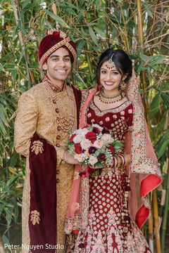 Indian birde and groom smiling capture. Indian birde and groom smiling capture.