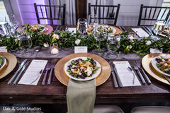 Fabulous Indian wedding reception table decor. Fabulous Indian wedding reception table decor.