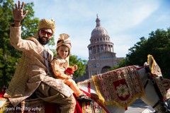 Raja with page boy on a baraat white horse. Raja with page boy on a baraat white horse.