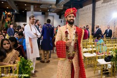 Indian groom walking in to wedding ceremony, Indian groom walking in to wedding ceremony,