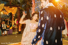 Maharani and Raja at sangeet dance. Maharani and Raja at sangeet dance.