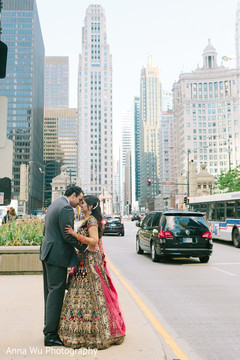 Indian couple posing outdoors. Indian couple posing outdoors.