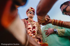 Indian groom at his baraat procession. Indian groom at his baraat procession.