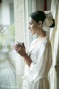 Indian bridal white flowers for hairstyle. Indian bridal white flowers for hairstyle.