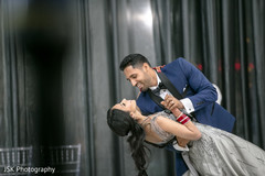Indian bride and groom's dance. Indian bride and groom's dance.