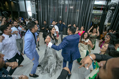 Indian couple at wedding reception party. Indian couple at wedding reception party.