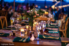 Rustic reception table decoration. Rustic reception table decoration.