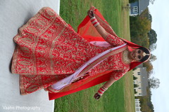 Indian birde posing outdoors. Indian birde posing outdoors.